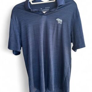 Under Armour Men's Torrey Pines Golf Navy Polo Shirt